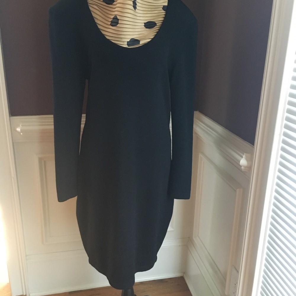 St. John’s Knit Little Black Dress